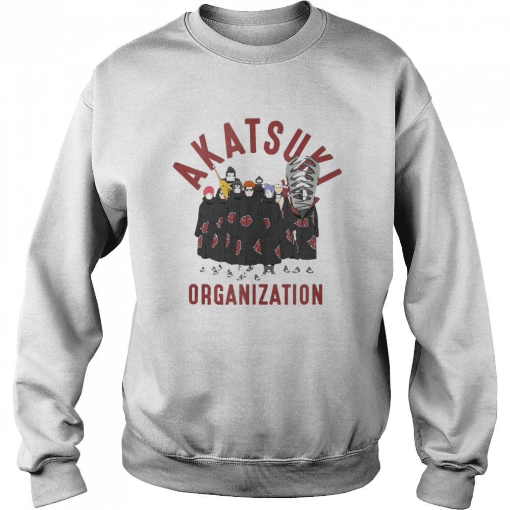 Naruto Shippuden Akatsuki Organization Unisex Sweatshirt