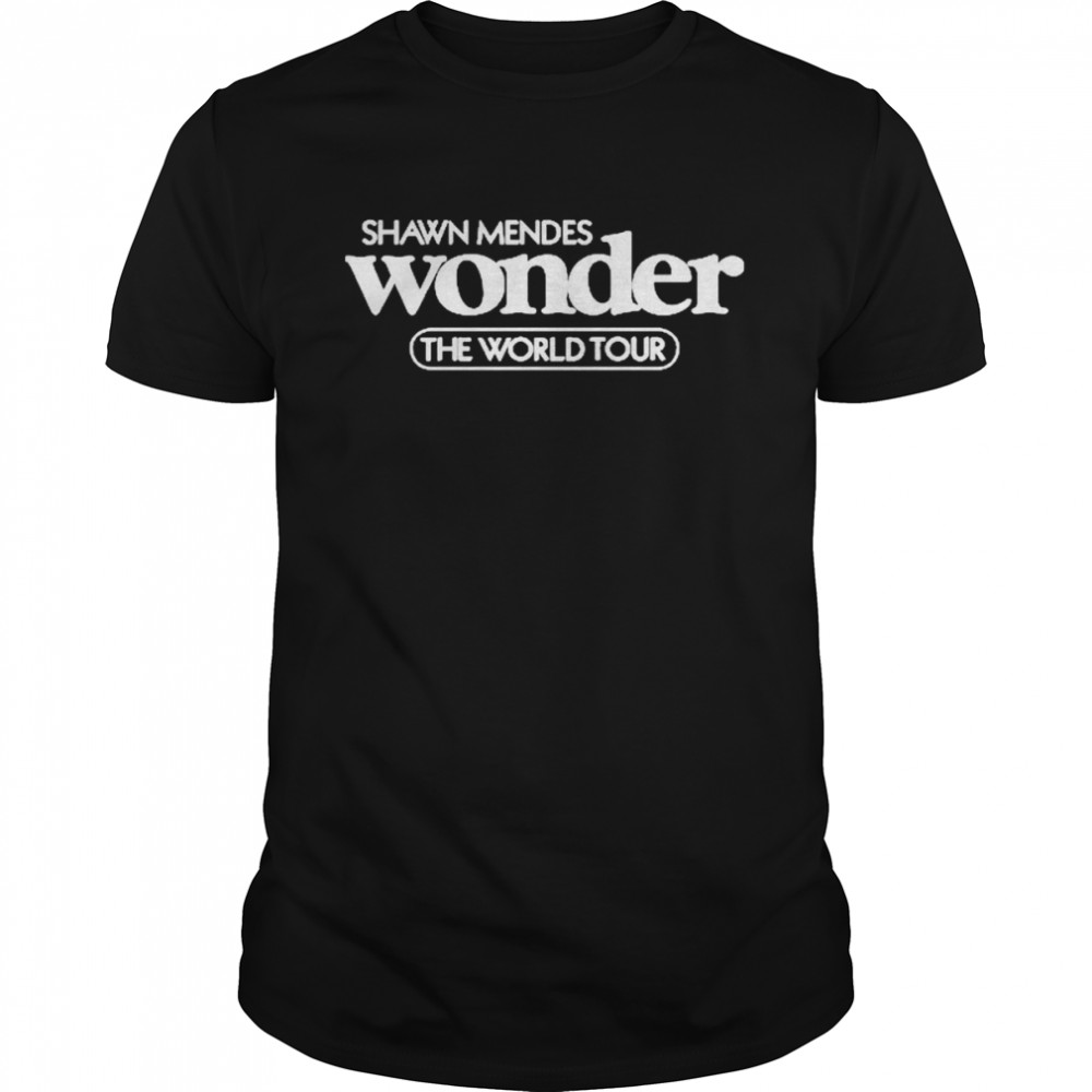 Shawn Mendes Wonder The World Tour Classic Men's T-shirt