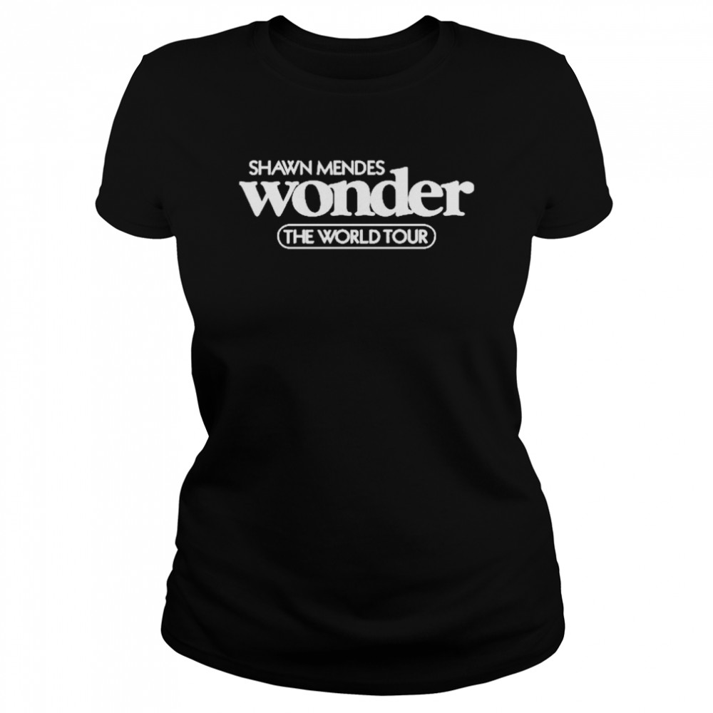 Shawn Mendes Wonder The World Tour Classic Women's T-shirt