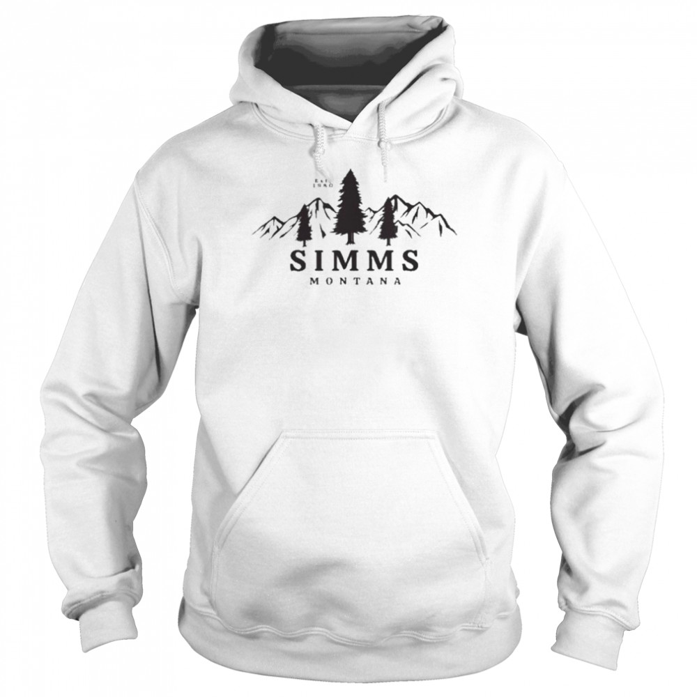 Simms Montana Mountains Unisex Hoodie