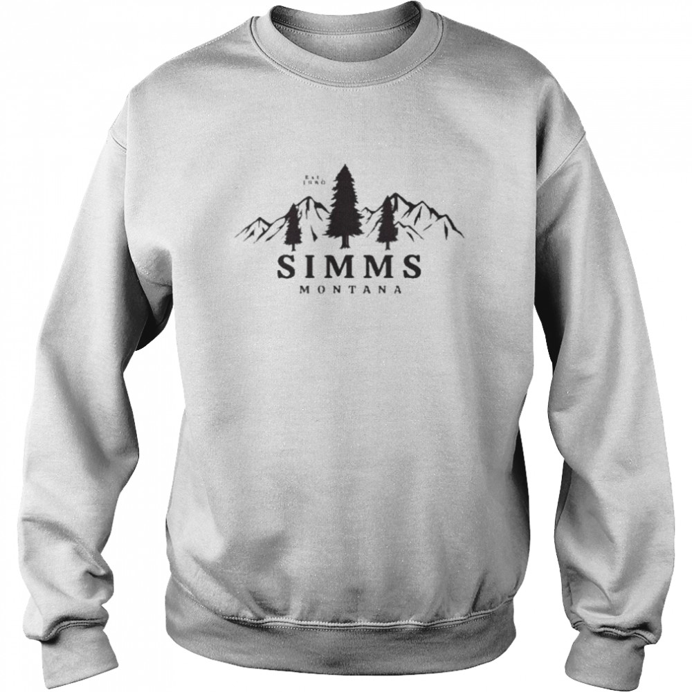 Simms Montana Mountains Unisex Sweatshirt