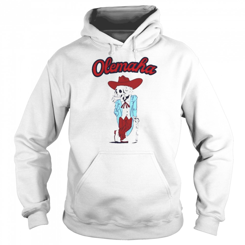 Skeleton Ole Miss Rebels Olemaha Unisex Hoodie