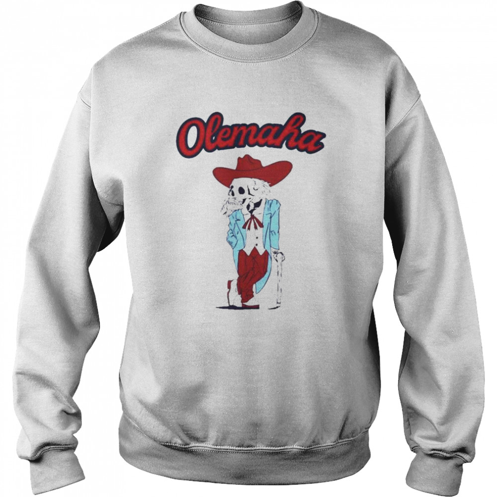 Skeleton Ole Miss Rebels Olemaha Unisex Sweatshirt