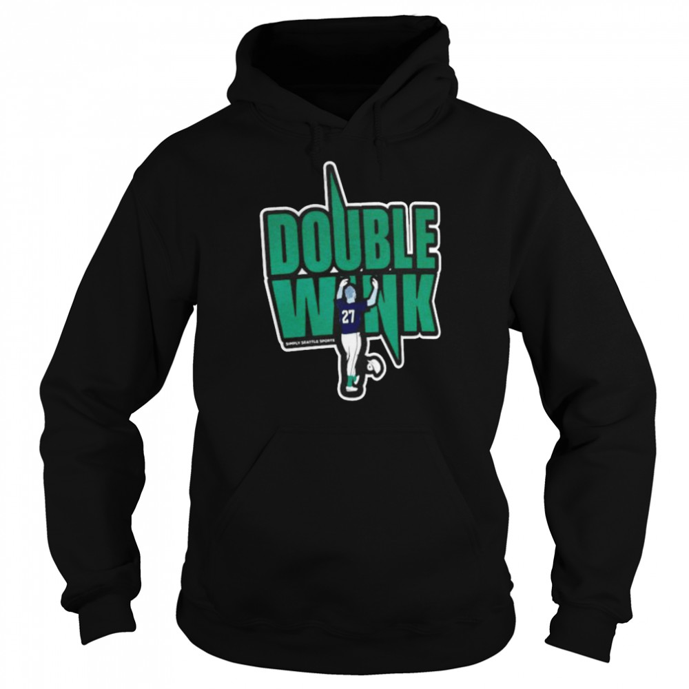 The Double Wink shirt Unisex Hoodie