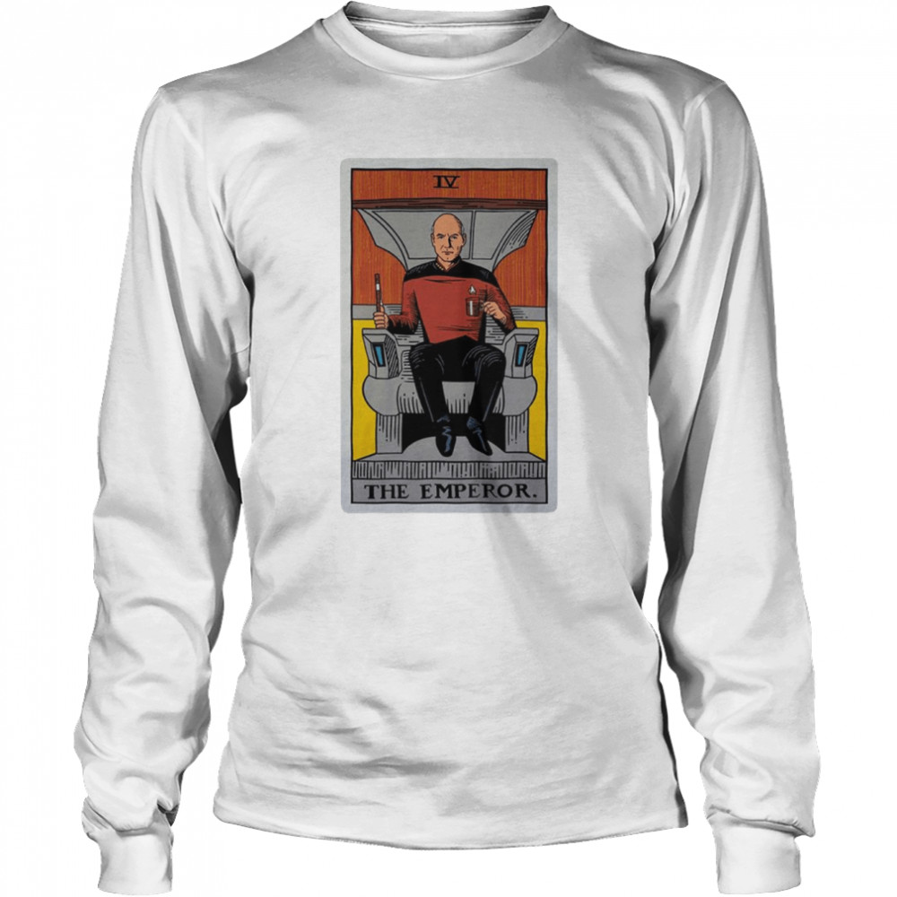 The Next Generation Tarot Emperor shirt Long Sleeved T-shirt