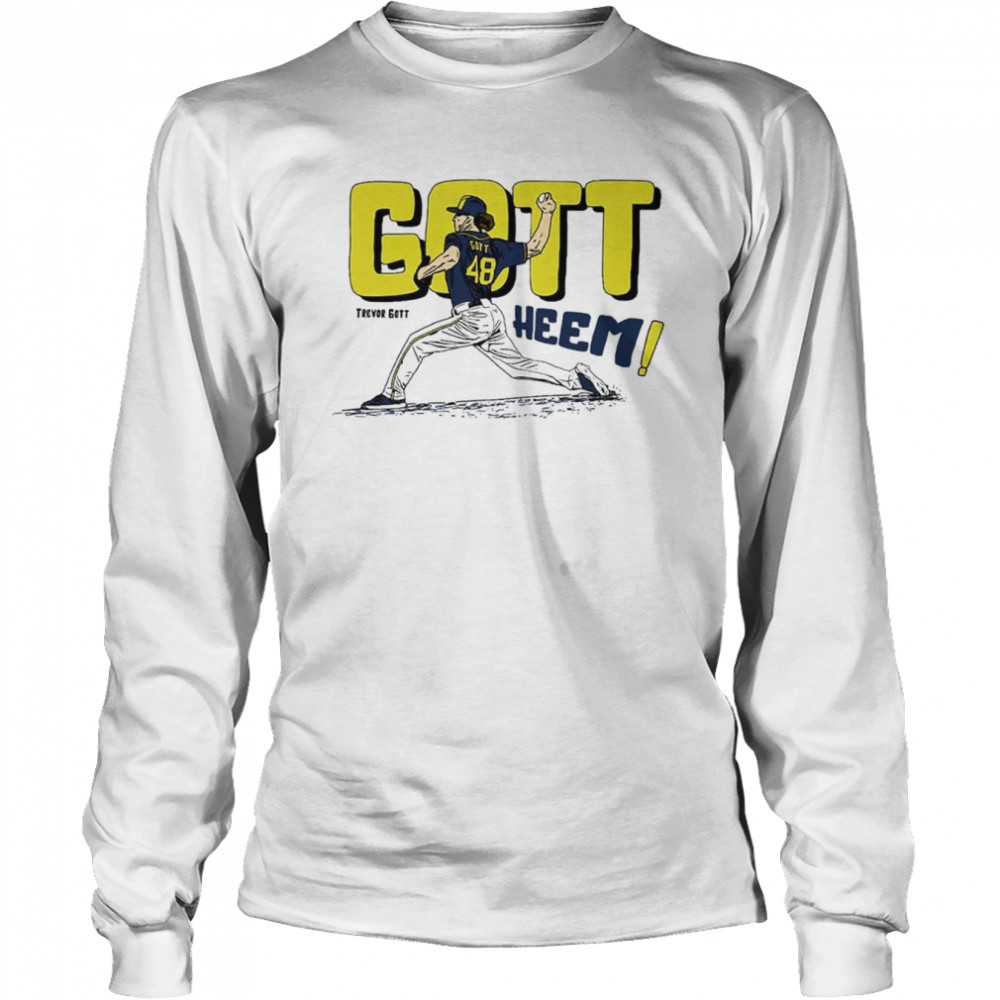 Trevor Gott Milwaukee Baseball shirt Long Sleeved T-shirt