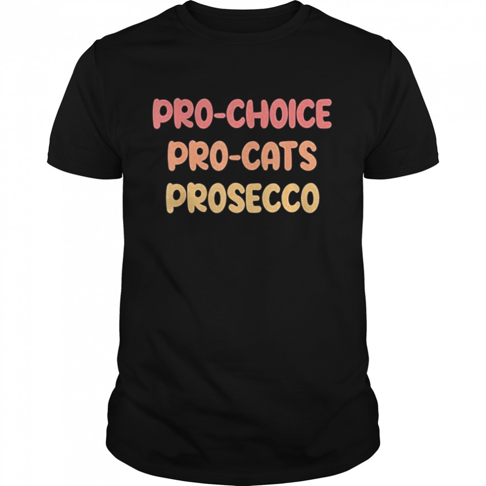 Pro Choice Pro Cat Prosecco Classic Men's T-shirt