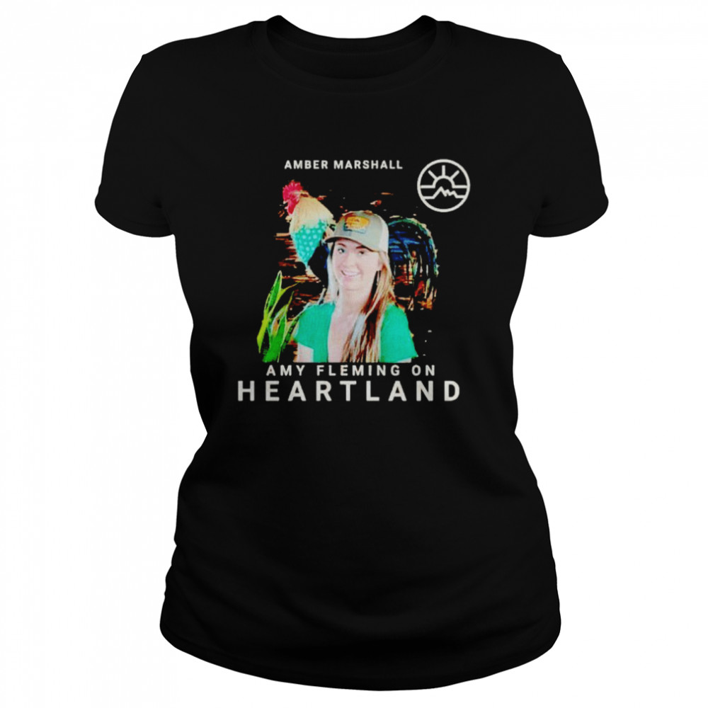 Amber Marshall amy fleming on heartland shirt Classic Women's T-shirt