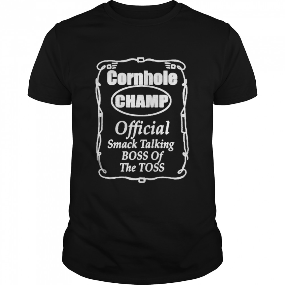 Cornhole Champ Boss Of The Toss Cornhole Classic Men's T-shirt