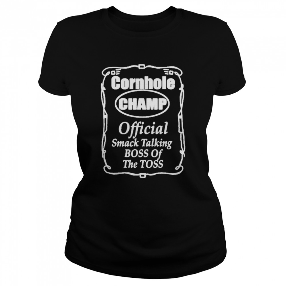 Cornhole Champ Boss Of The Toss Cornhole Classic Women's T-shirt