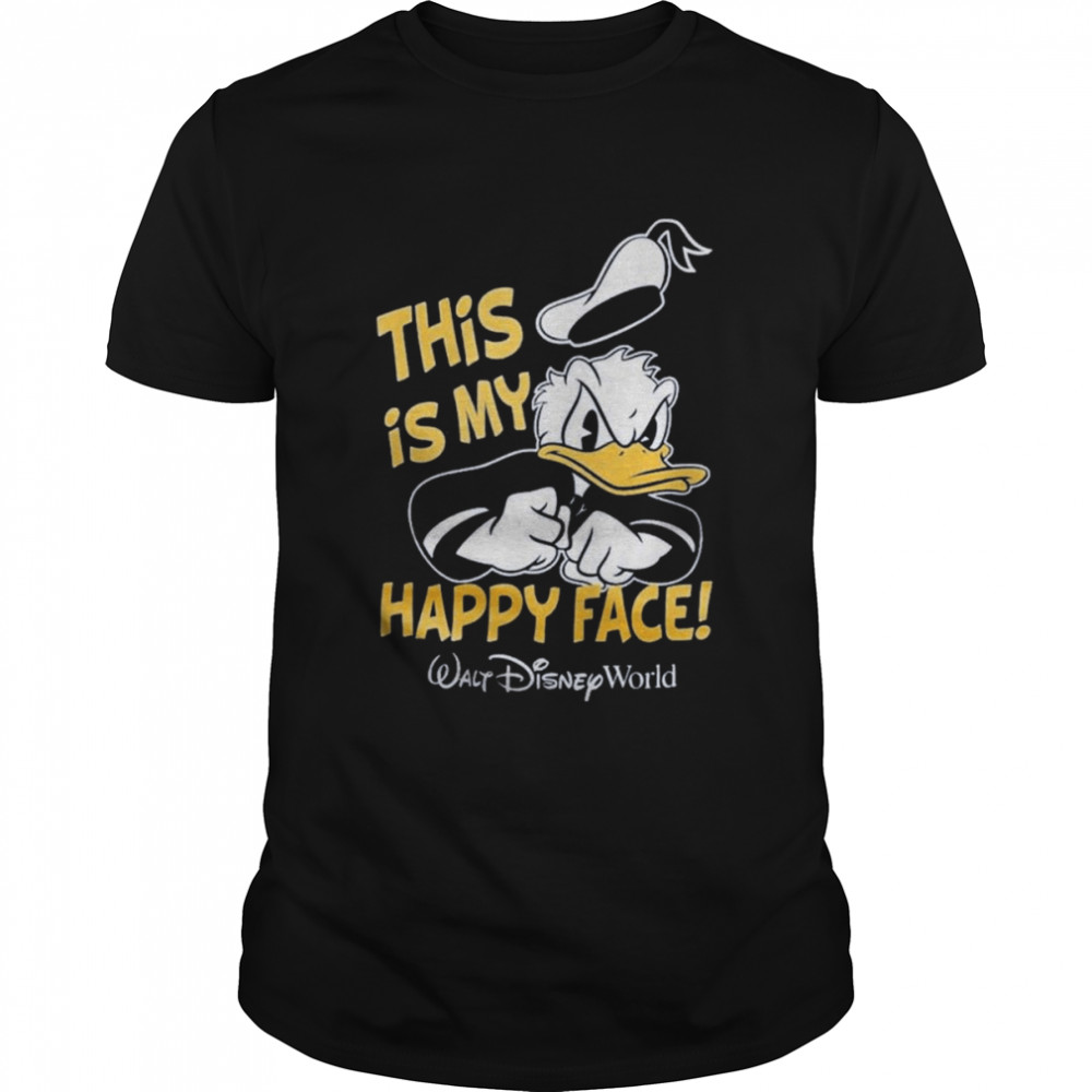 Donald this is my happy face shirt Classic Men's T-shirt