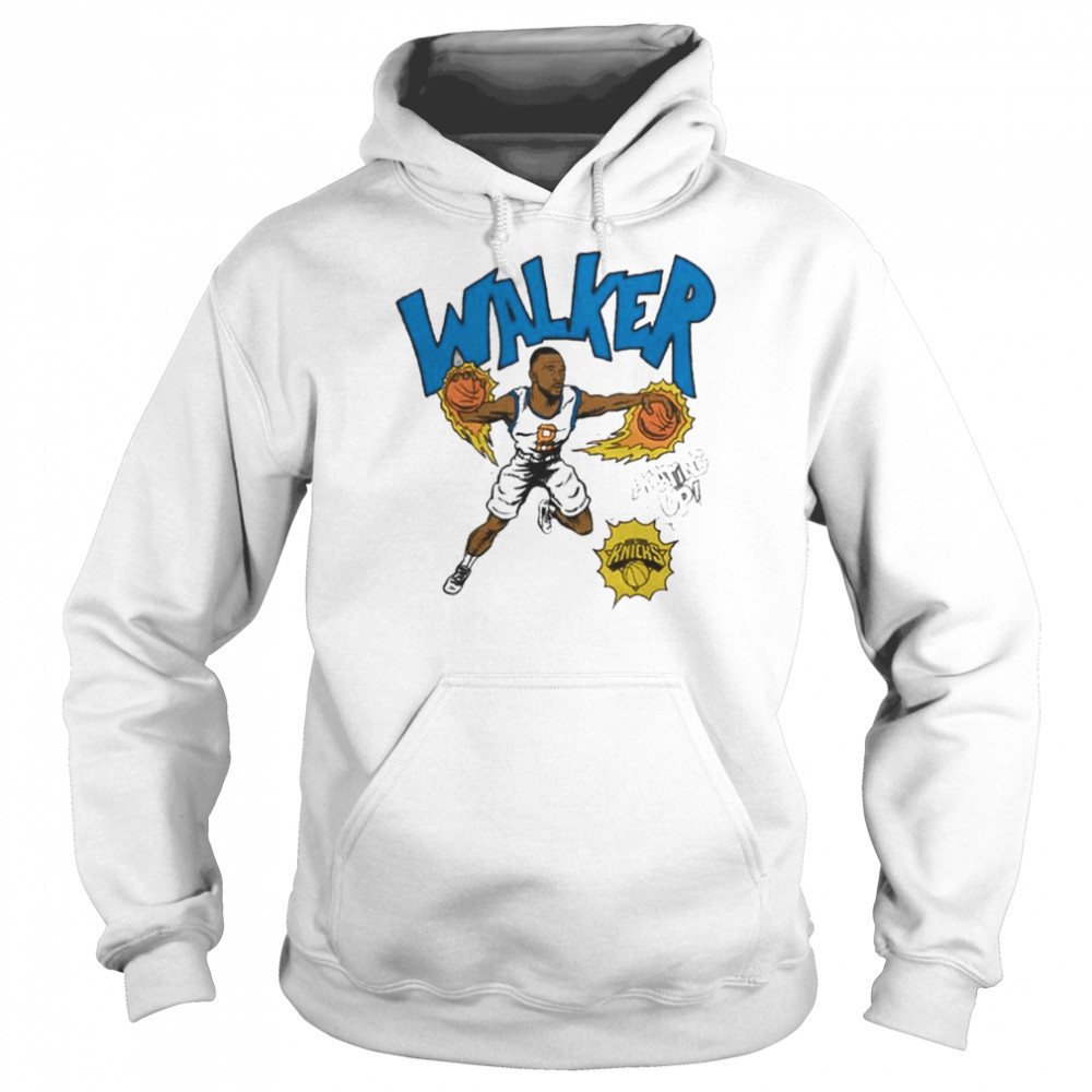 New York Knicks Comic Book Kemba Walker Unisex Hoodie