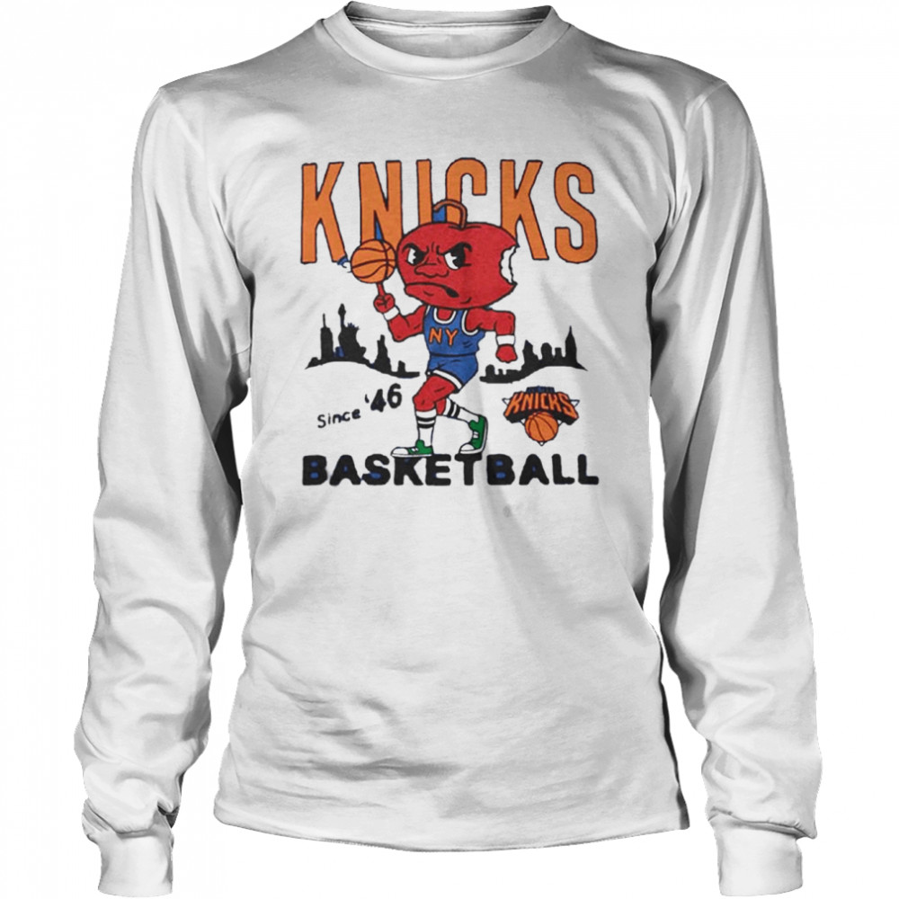 New York Knicks The Apple Long Sleeved T-shirt