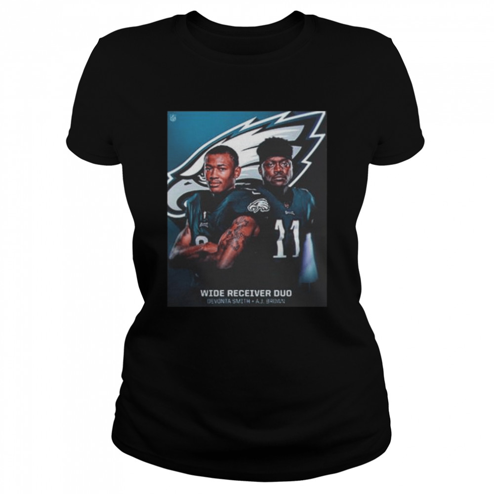 Wide Receiver Duo Devonta Smith And A J Brown Philadelphia Eagles T-Shirt,  hoodie, sweater, long sleeve and tank top