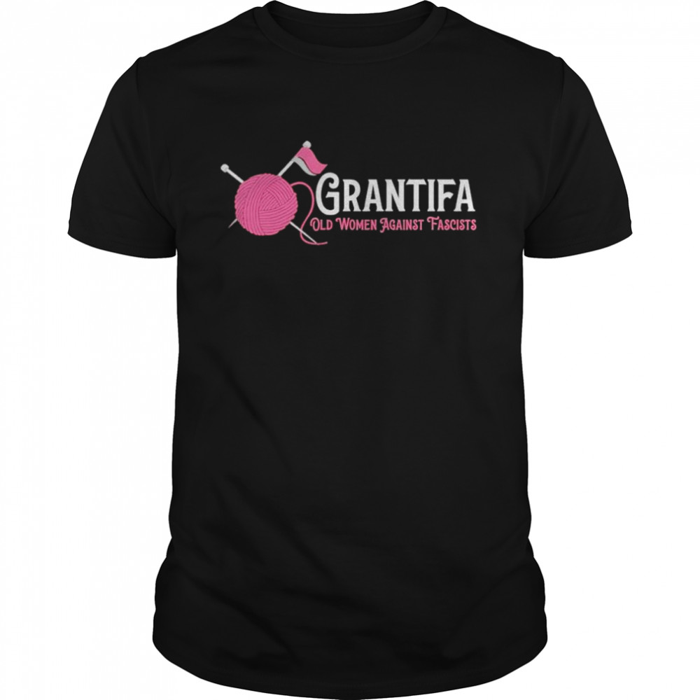 grantifa old women against fascists shirt Classic Men's T-shirt