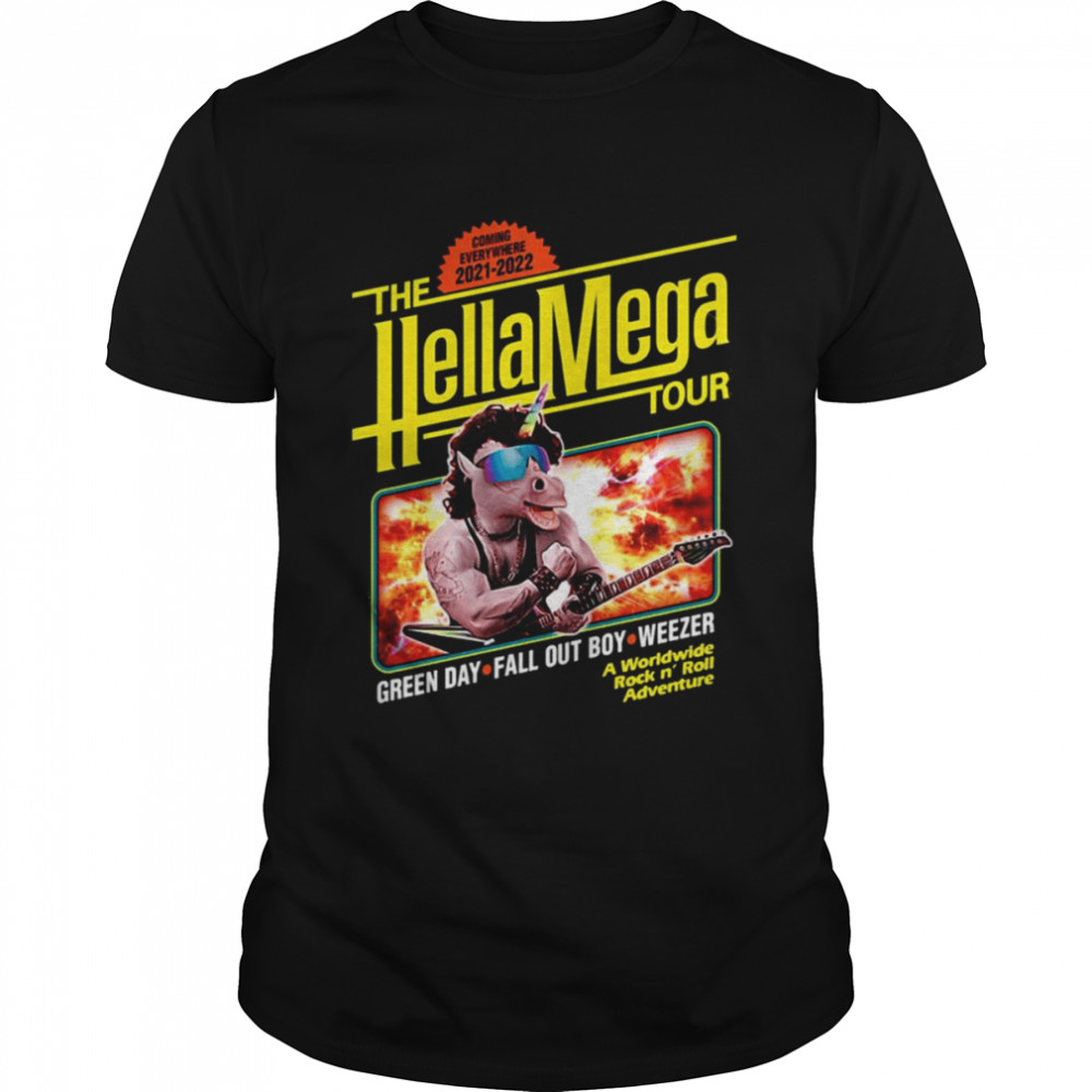 The Best Hella Heheh The Mega Tour Hella Event shirt