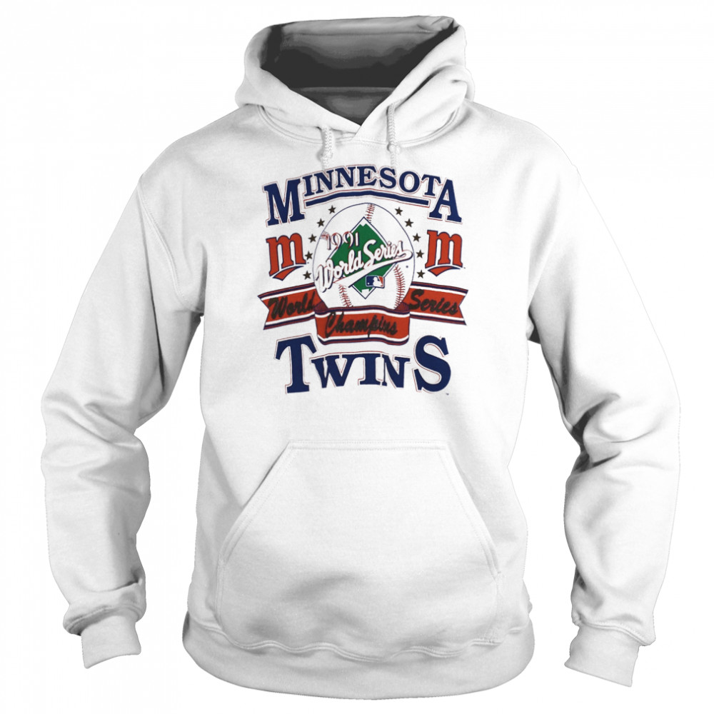 Vintage Minnesota Twins Mlb Large 1991 World Series Champions Minnesota Twins  Baseball Unisex Sweatshirt – Teepital – Everyday New Aesthetic Designs