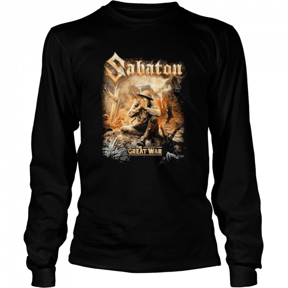 Sabaton the great war t shirt hot sale