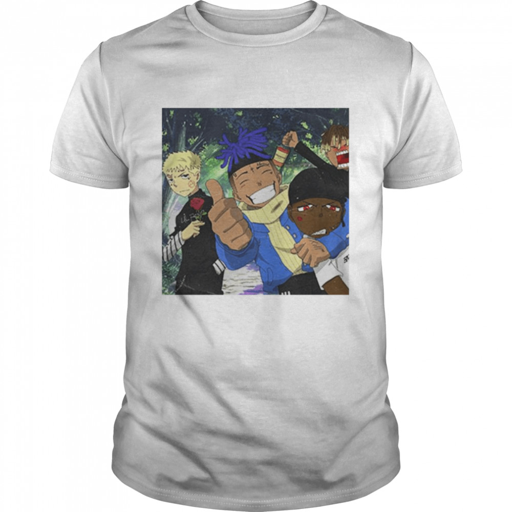 The Slump God Lil Peep XXXTentacion Juice Wrld Anime shirt T Shirt Classic