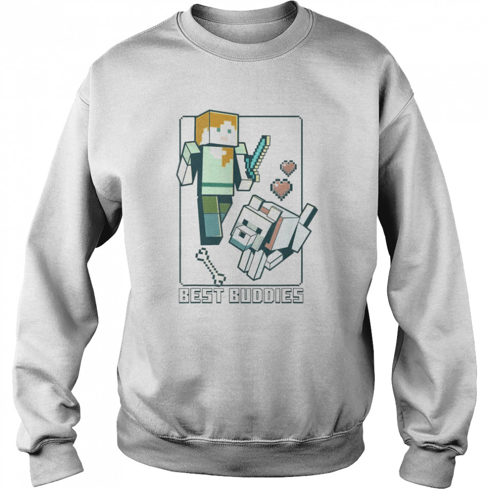 Men's Lacoste x Minecraft Loose Fit Organic Cotton T-Shirt
