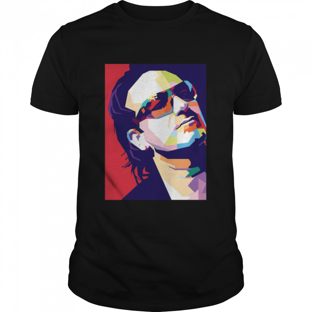 U2 Retro Rock Band shirt Classic Men's T-shirt