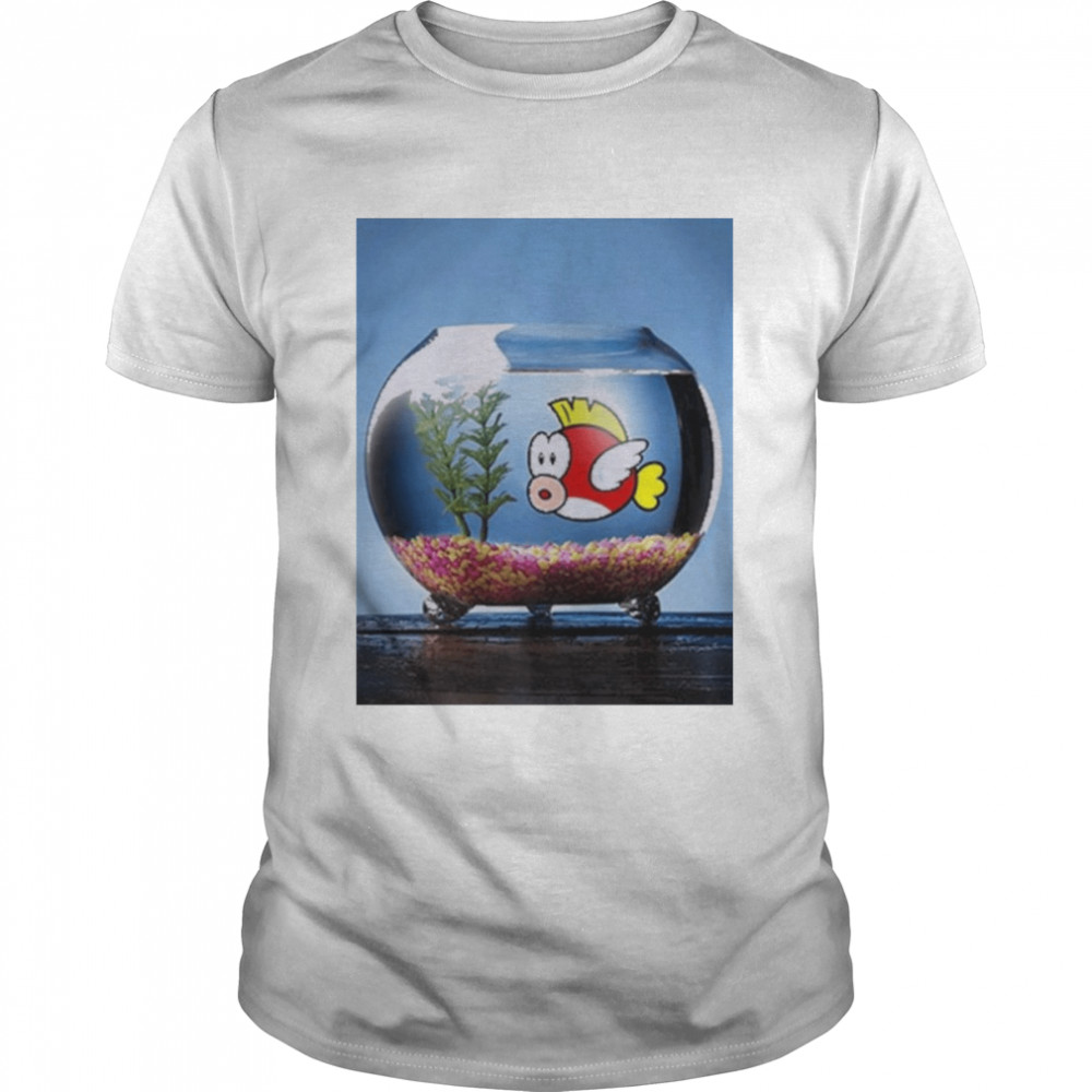 Nintendo Super Mario Fish In A Bowl T-Shirt