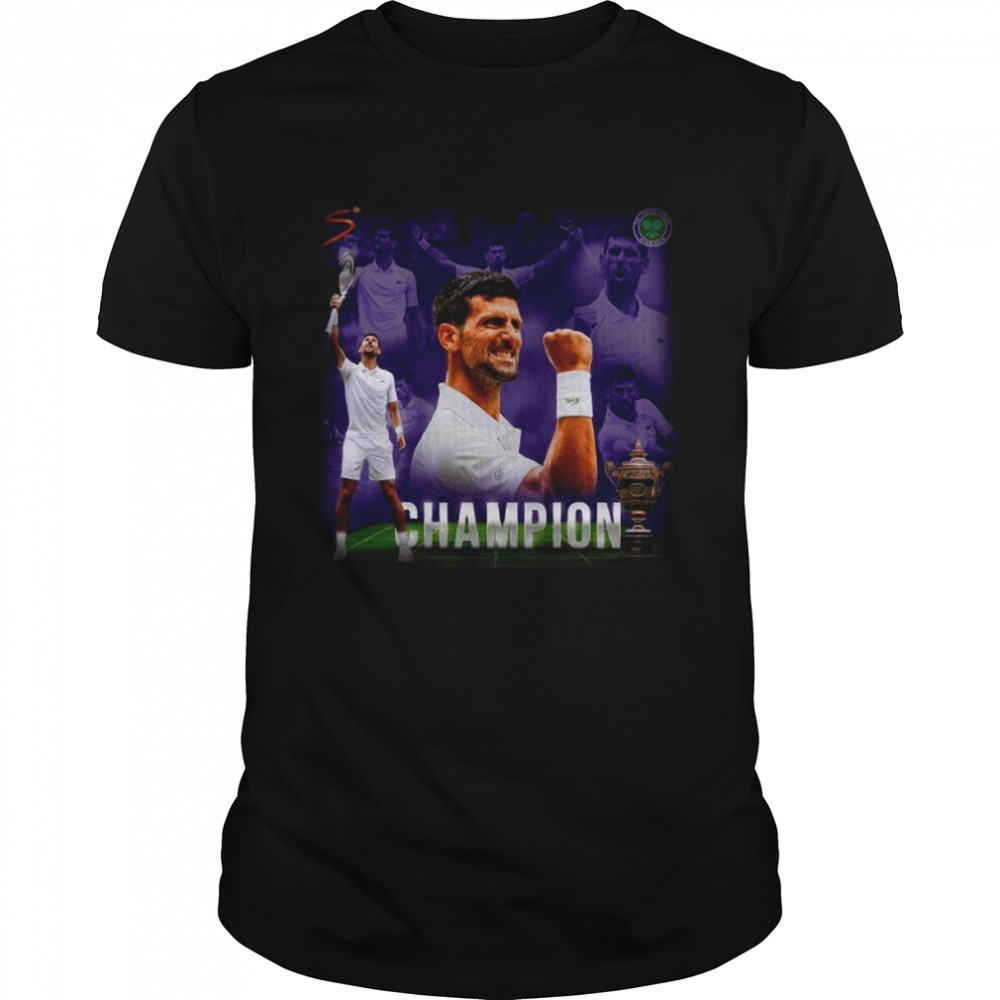 novak Djokovic 7 time Gentlemen’s singles Champions 2022 shirt