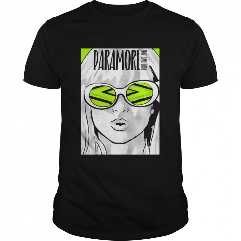 Girl With Eyeglass Paramore shirt