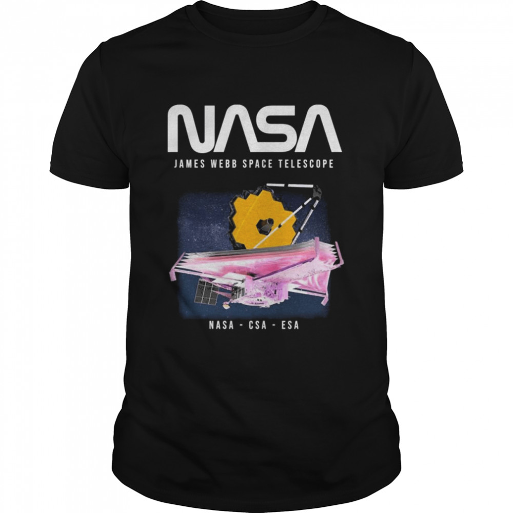 NASA James Webb Space Telescope NASA  CSA  ESA Shirt