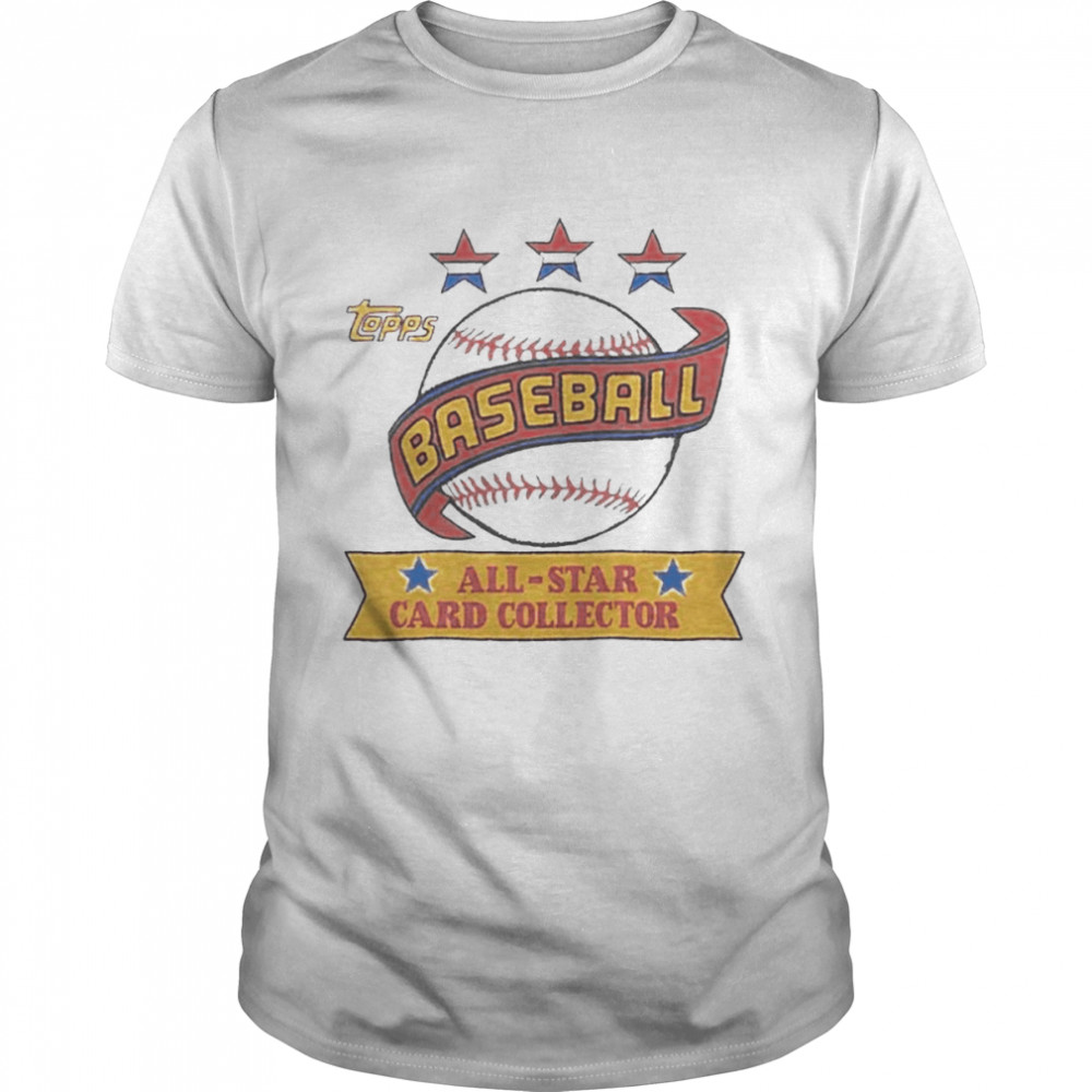 Topps Baseball All-Star Card Collector shirt