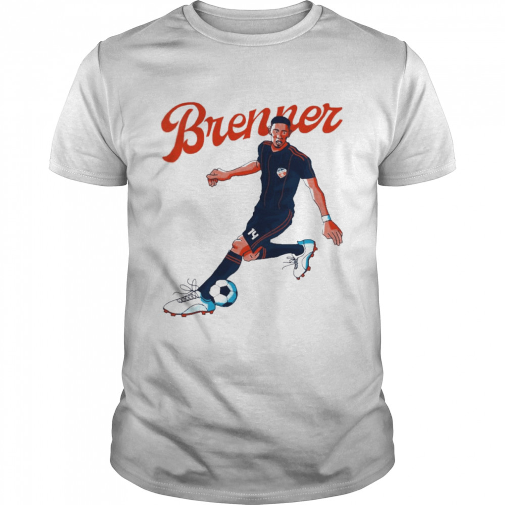 Brenner Cartoon Pass FC Cincinnati Player Tee shirt