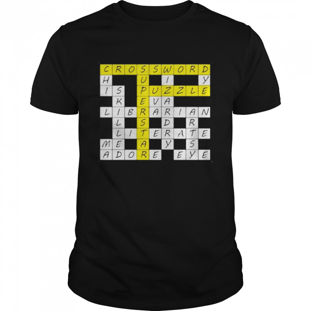 Crossword Puzzle Superstar shirt
