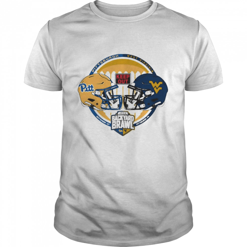 Pitt Panthers VS WVU Mountaineers 2022 Backyard Brawl Shirt