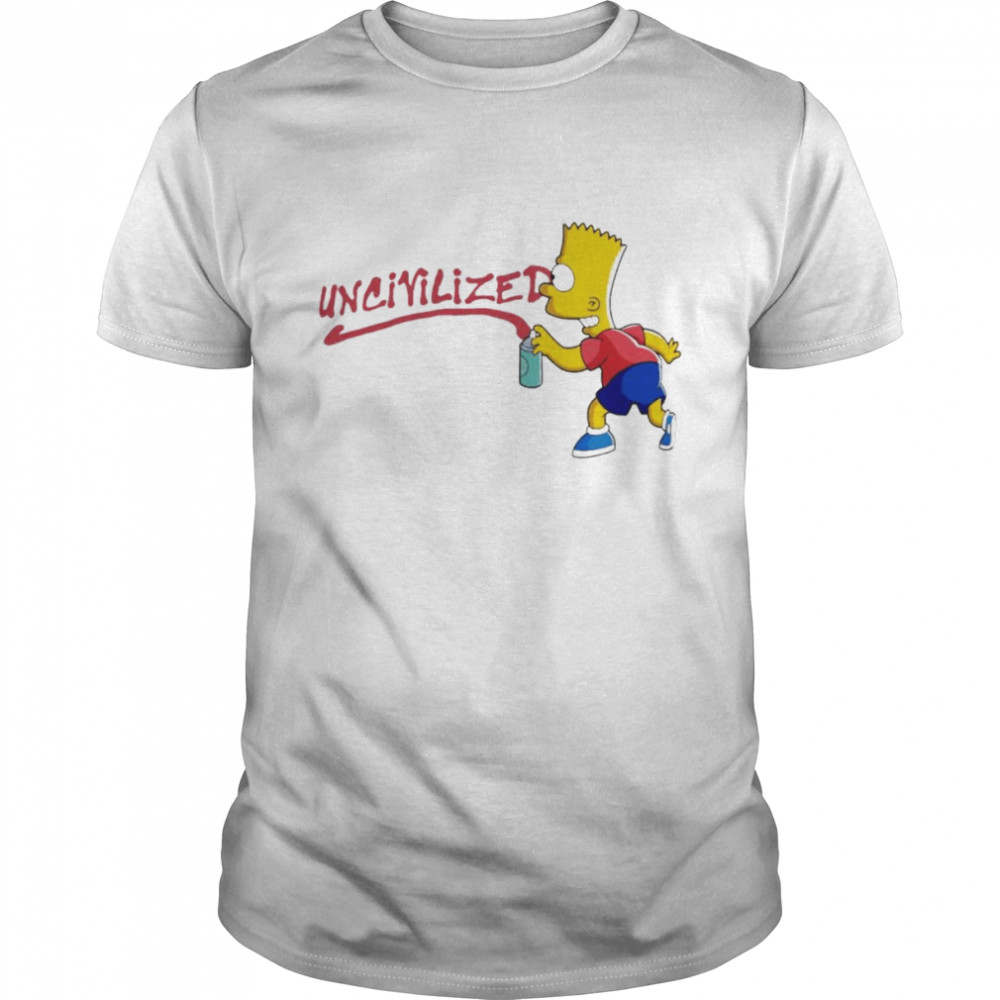 Uncivilized El Barto T-Shirt