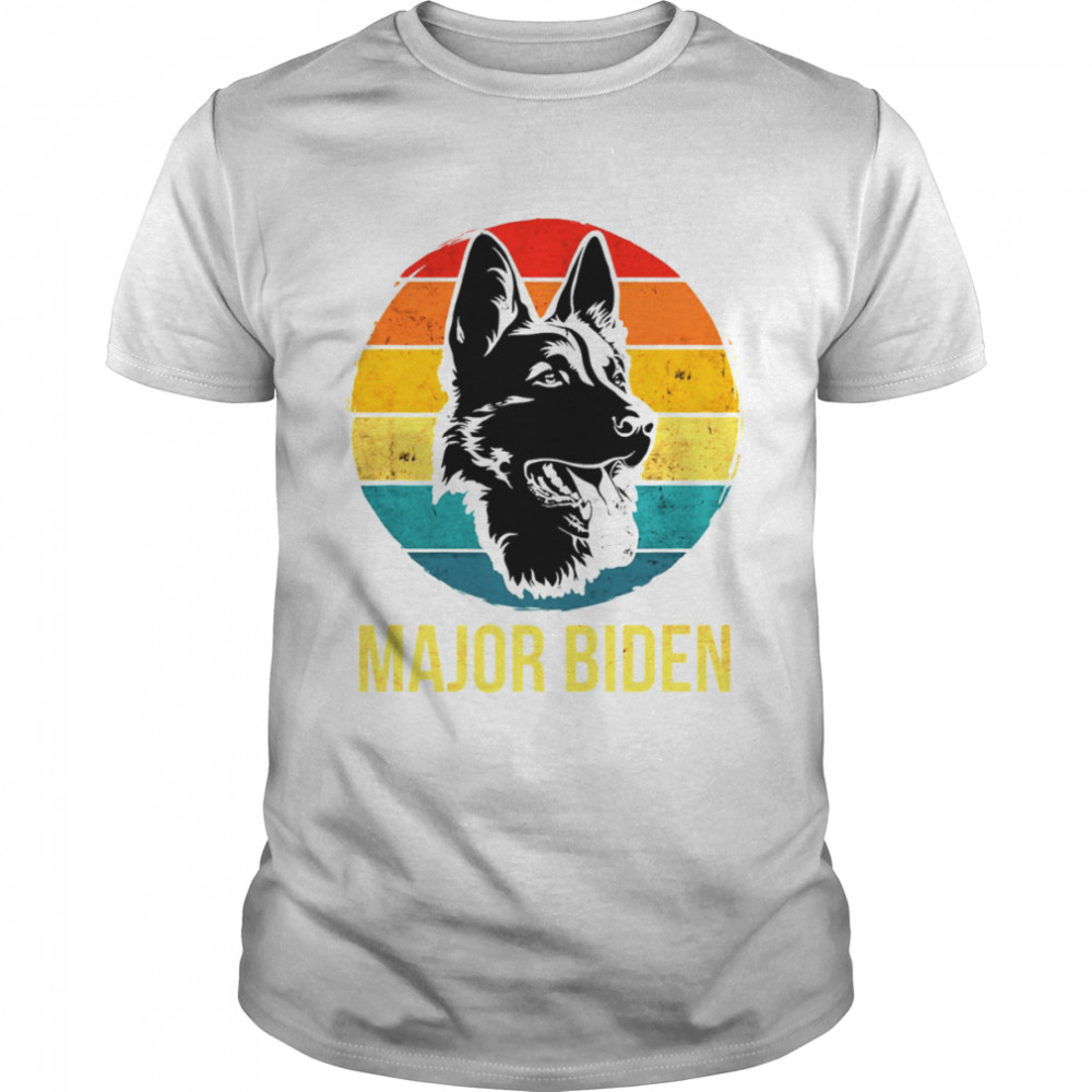 US Major Biden First Dog Vintage shirt
