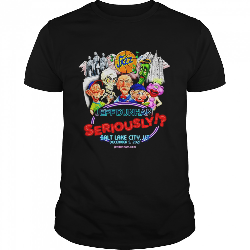 Jeff Dunham Salt Lake City shirt