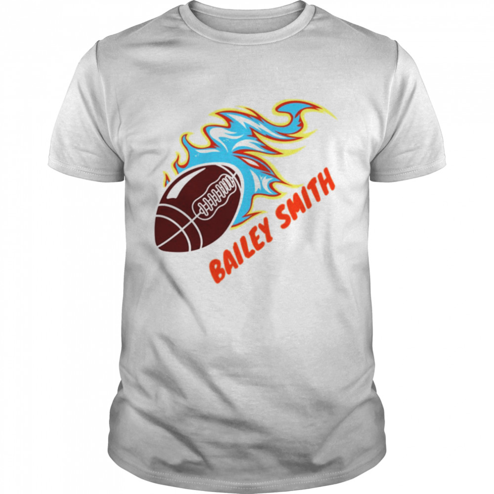 The Football Baily Smith Blue Fire Western Bulldogs shirt