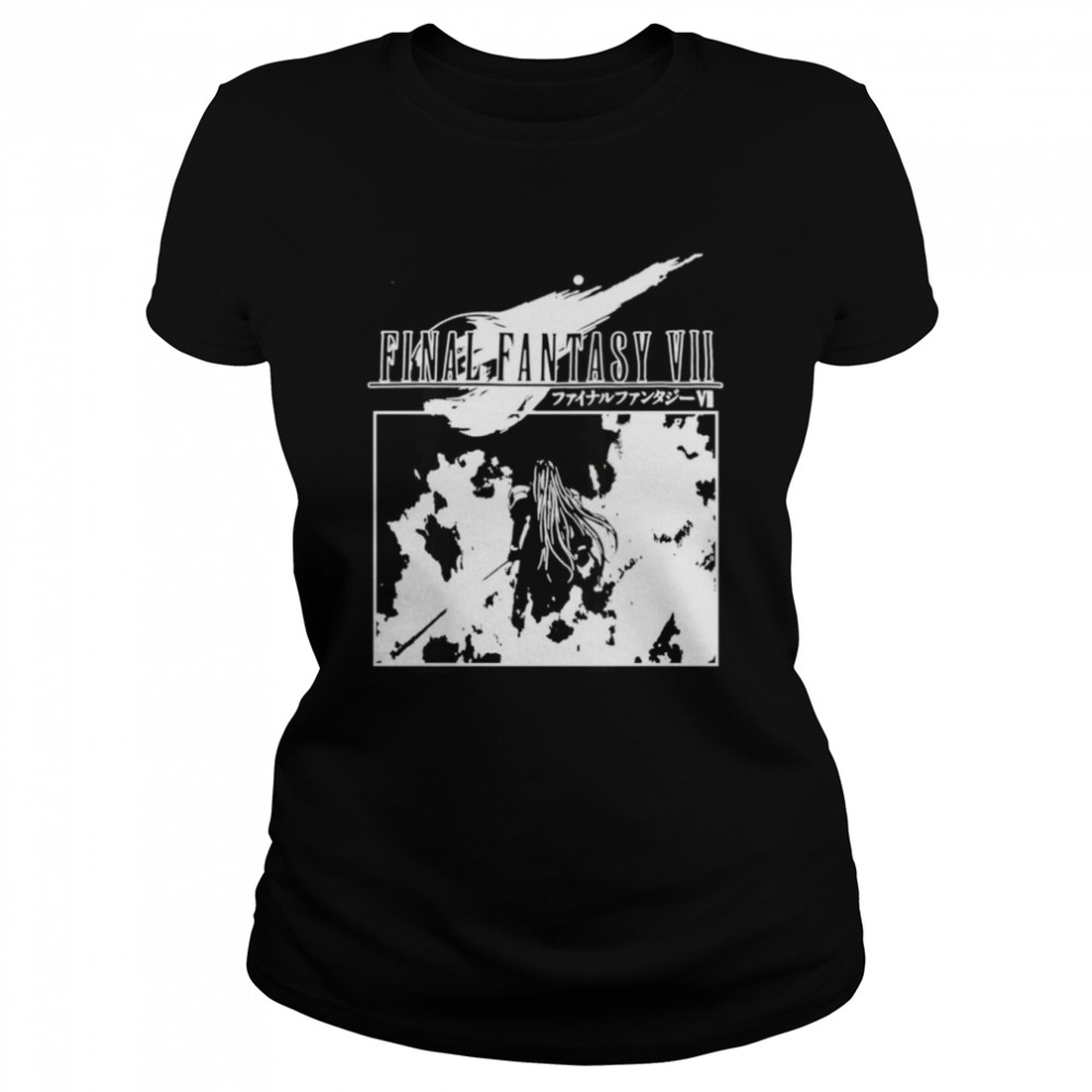 White Art Of Final Fantasy VII shirt Classic Women's T-shirt