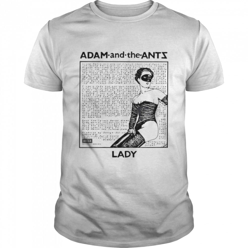 Adam And The Ants Lady shirt