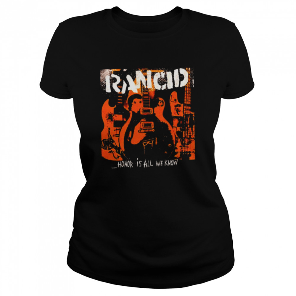 All We Know Best Selling Rancid Band shirt Classic Women's T-shirt