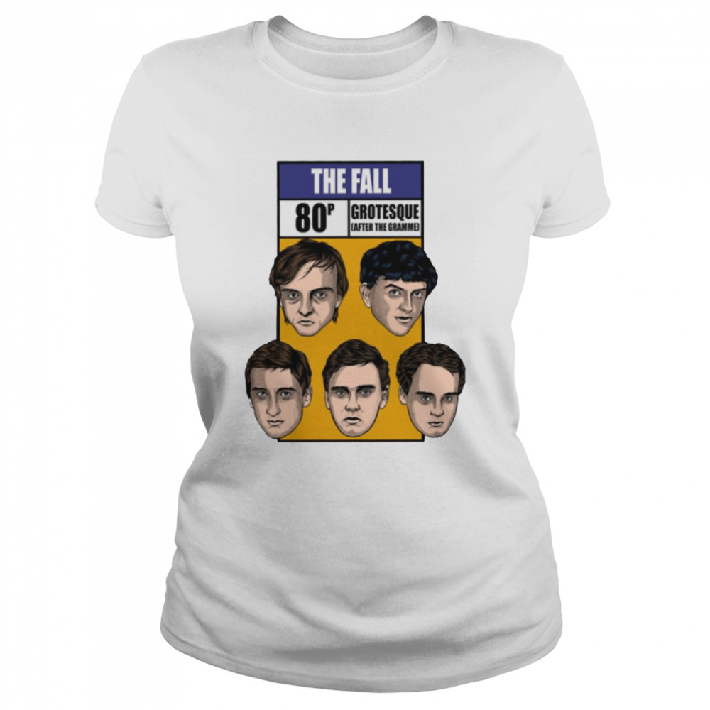 Animated Faces Members The Fall Band shirt Classic Women's T-shirt