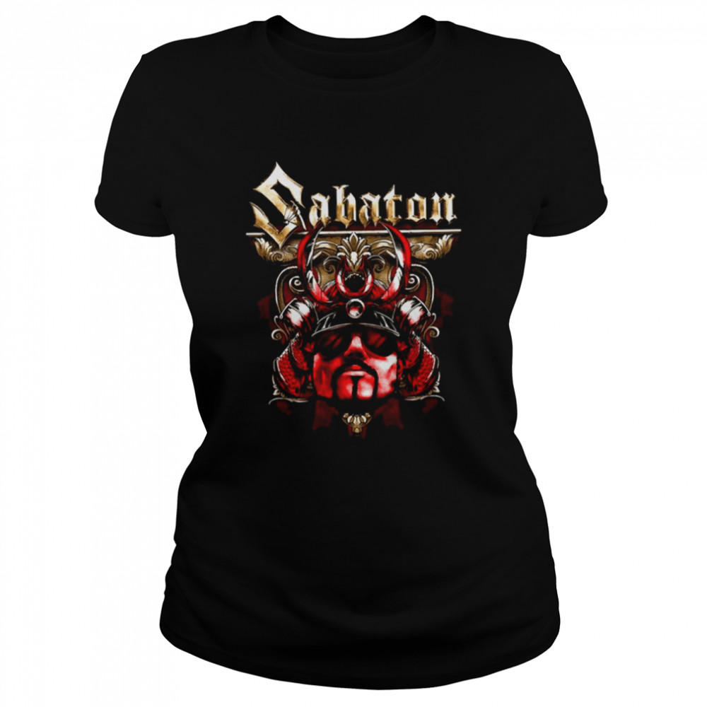 Best Design Product Sabaton Rock Band shirt Classic Women's T-shirt