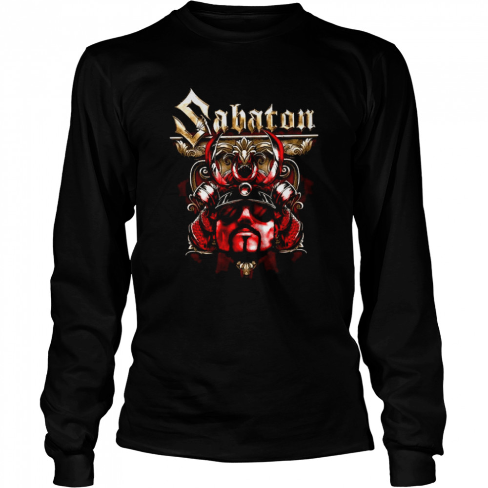 Best Design Product Sabaton Rock Band shirt Long Sleeved T-shirt