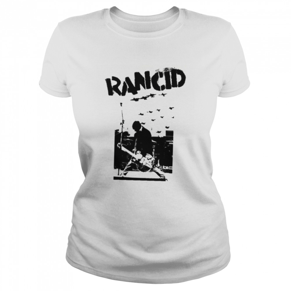 Black And White Art Rancid Band shirt Classic Women's T-shirt