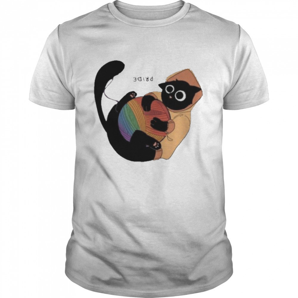 Black Cat Purr-ide Tee Shirt