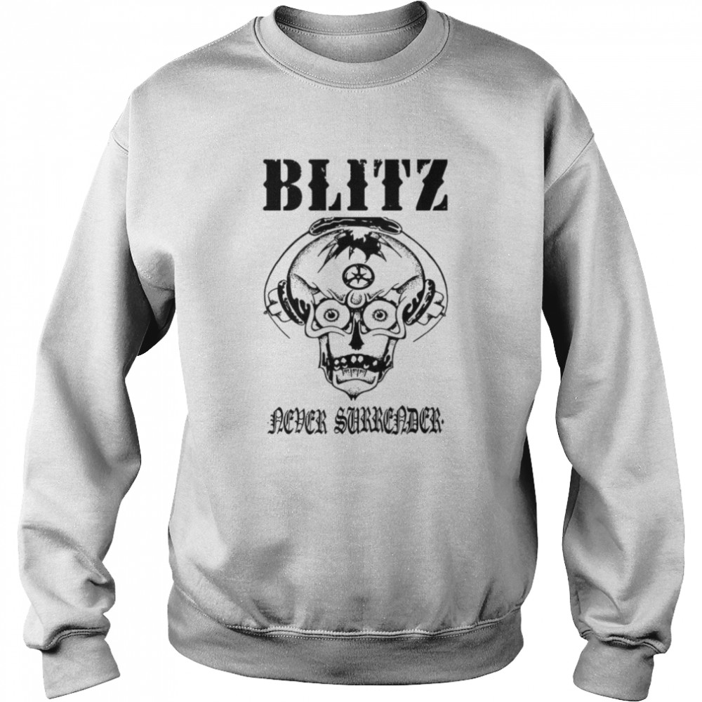 Blitz Never Surrender Retro shirt Unisex Sweatshirt