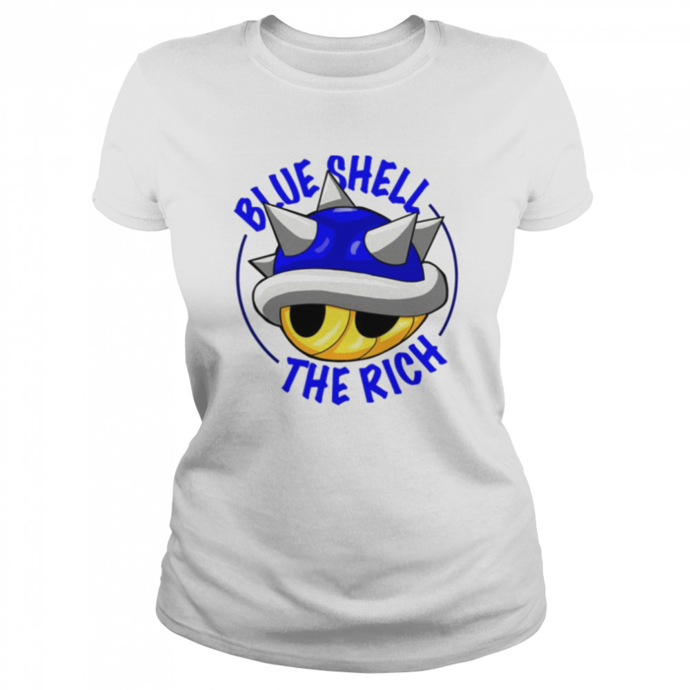 Blue Shell The Rich Mario Kart shirt Classic Women's T-shirt