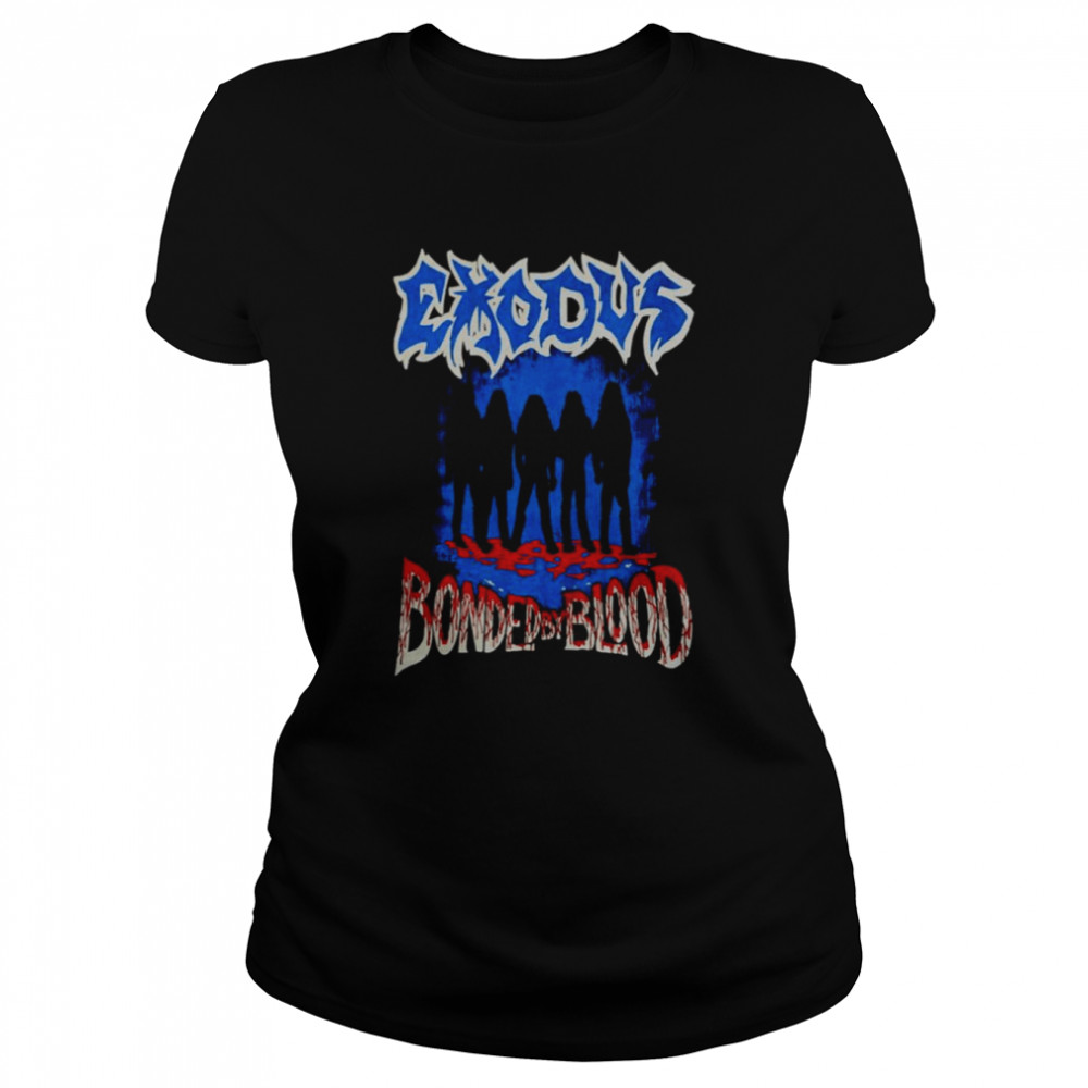 Bomded By Blood Exodus Rock Band shirt Classic Women's T-shirt