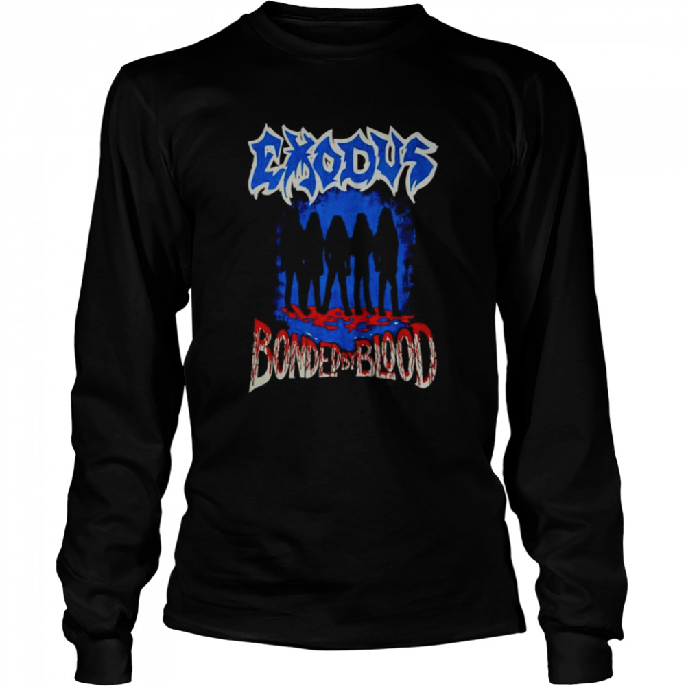 Bomded By Blood Exodus Rock Band shirt Long Sleeved T-shirt