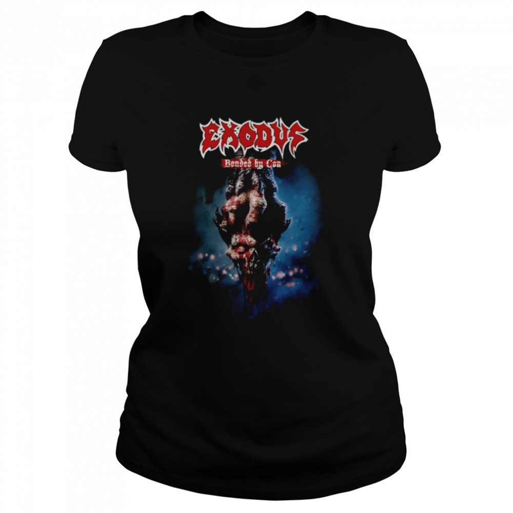 Bonded By Con Exodus Rock Band shirt Classic Women's T-shirt